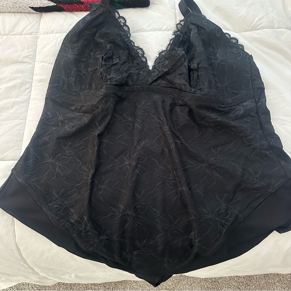 NWT | YITTY Black Lace Detail Lingerie Bodysuit - Picture 2 of 4